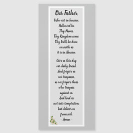 Unser Vatergebet Matthew 6:9-13 Magnetkarte