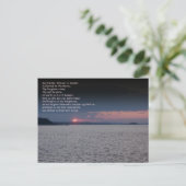 Unser Vatergebet Postkarte (Stehend Vorderseite)