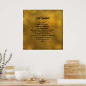 Unser Vaterposter Poster (Küche)