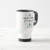 Unser Verlobter Weihnachtskaffee Reisebecher (VorderseiteRechts)