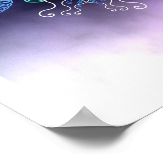 Unser Wasser Poster (Ecke)