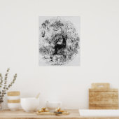 Unser Weihnachtstraum Poster (Küche)