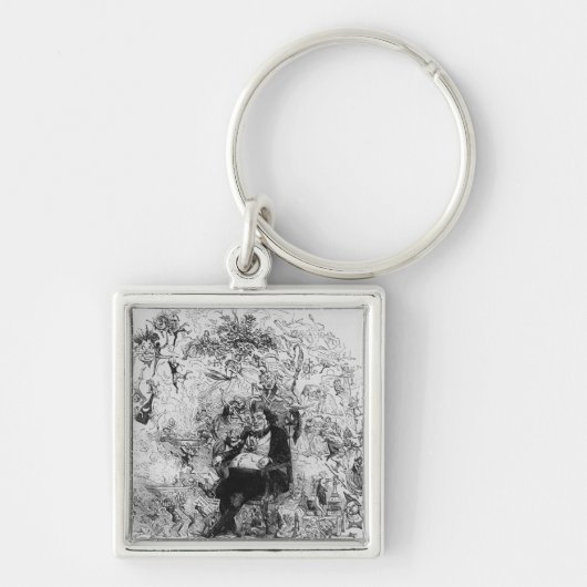 Unser Weihnachtstraum Schlüsselanhänger (Vorne)