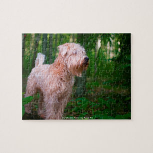 Unser Wheaten Terrier Unser Familienhaustier Puzzl Puzzle