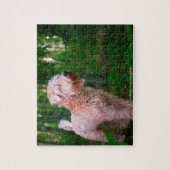 Unser "Wheaten Terrier" unser Haustier Puzzle (Vertikal)