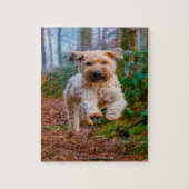 Unser "Wheaten Terrier" unser Haustier Puzzle (Vertikal)