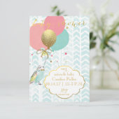 Unser Wunderkind - Einladung zur Dusche (Stehend Vorderseite)