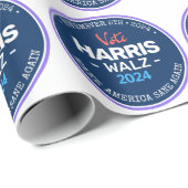 Unser Ziel ist es, dass Amerika wieder gesund wird Geschenkpapier (Rolleneckpunkt)