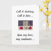 UNSER ZIEL!!! KARTE (Gelbe Blume)