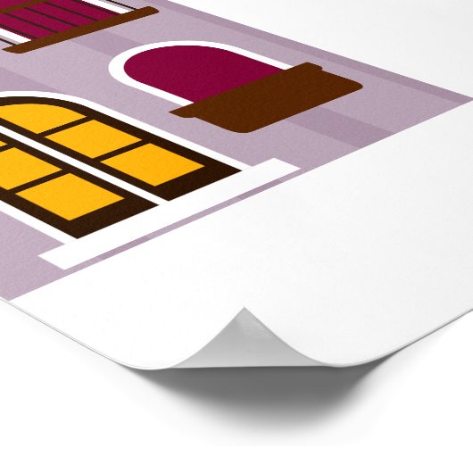 Unser Zuhause Poster (Ecke)