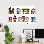 Unser Zuhause Poster (Heimbüro)