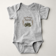 Unser zukünftiger Bauer | Rustikaler Baby Bodysuit