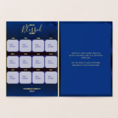 Unsere 12-Foto-Urlaubskarte Folienkarte (Innenseite)