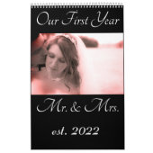 Unsere 1. Foto Hochzeit Kalender (Titelbild)