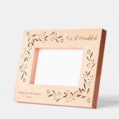 Unsere 1. Hanukka - Personalisierte gravierte Rahm Geätzte Rahmen (Links)