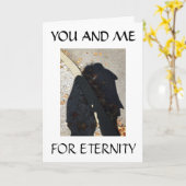 UNSERE 1. JAHRESWÜNSCHE FÜR MEINE LIEBE (SCHATTEN) KARTE (Gelbe Blume)