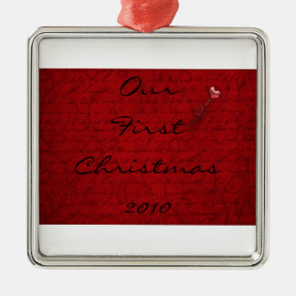 Unsere 1. Verzierung des Weihnachten2010 Ornament Aus Metall