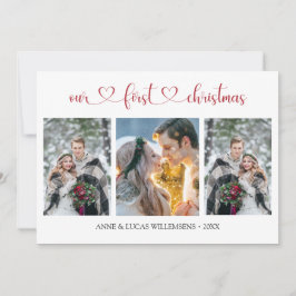 Unsere 1. Weihnachts-Coupé-Foto-Flachkarte