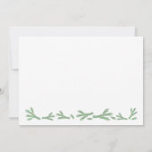 Unsere 1. Weihnachts-Coupé-Foto-Flachkarte (Rückseite)