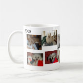 Unsere 2008 Hunde 2 Kaffeetasse (Links)