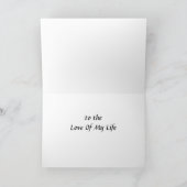 **UNSERE 20. WEDDING JAHRESkarte** Karte (Innenseite)