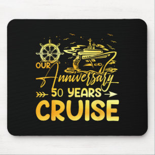 Unsere 50. Hochzeitsjubiläums-Kreuzfahrt Ehemann w Mousepad
