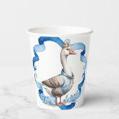 Unsere Alberne Gans verwandelt einen Jungen zum Ge Pappbecher (Rückseite)