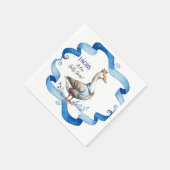 Unsere Alberne Gans verwandelt einen Jungen zum Ge Serviette (Ecke)