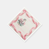 Unsere Alberne Gans wird zum Geburtstag Serviette (Ecke)