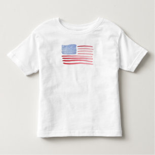 Unsere amerikanische Flagge Kleinkind T-shirt