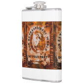 Unsere außergewöhnliche Welt Flachmann (Links)