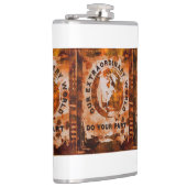 Unsere außergewöhnliche Welt Flachmann (Rechts)