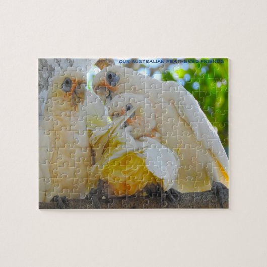 Unsere australischen Feathered Friends Puzzle (Horizontal)