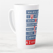 Unsere AZUREST EINHEIT in unserer CommUNITY Latte Milchtasse (Linke Ecke)