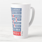 Unsere AZUREST EINHEIT in unserer CommUNITY Latte Milchtasse (Rechte Ecke)