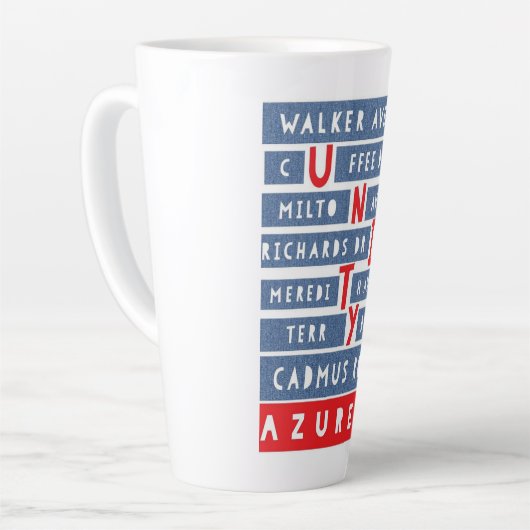 Unsere AZUREST EINHEIT in unserer CommUNITY Latte  Milchtasse (Linke Ecke)