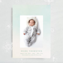 unsere Babygeburt mit Regenbogen-Foto