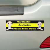 Unsere Babys sind nach innen! Autoaufkleber (Auf Auto)