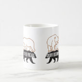 Unsere Bären sind echt.w Kaffeetasse (Mittel)