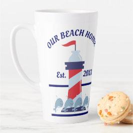 Unsere Beach Zuhause, Lighthouse Milchtasse