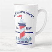 Unsere Beach Zuhause, Lighthouse Milchtasse (Rechts)