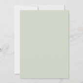 Unsere besonderen weißen Hydrangeen Hochzeit im Vi Einladung (Rückseite)