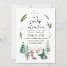 Unsere Beste Adventure Baby-Dusche