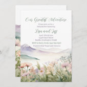 Unsere beste Erlebnisdusche Einladung (Vorne/Hinten)