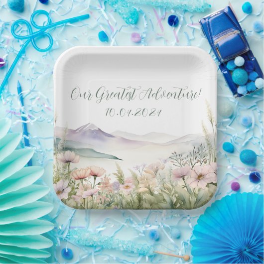 Unsere beste Erlebnisdusche Pappteller (Party)