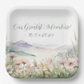 Unsere beste Erlebnisdusche Pappteller (Vorderseite)