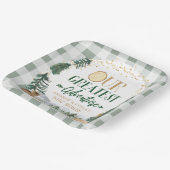 Unsere Besten Adventure Baby Dusche Teller (Gewinkelt)