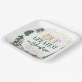 Unsere Besten Adventure Baby Dusche Teller (Gewinkelt)