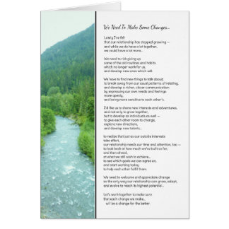 Unsere Beziehung hat aufgehört zu wachsen...