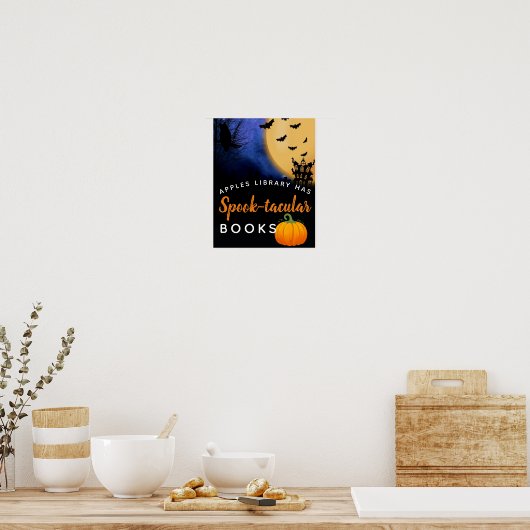 Unsere Bibliothek verfügt über einen Sportsaal für Poster (Küche)